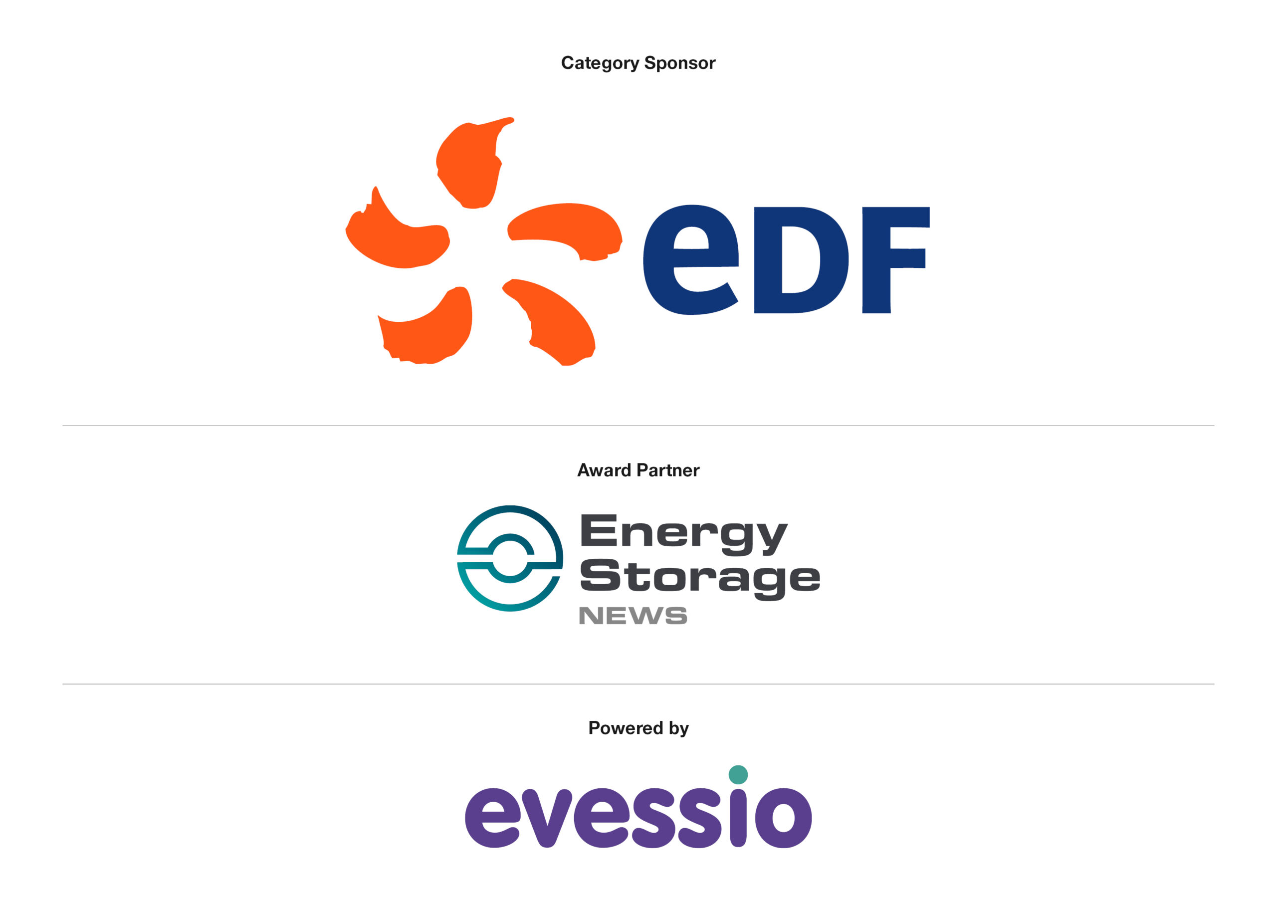 Energy Storage Awards Sponsor Tier